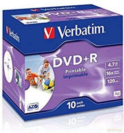Dvd+R 2.0/4 7gb Stamp. 16x Cf.10 S