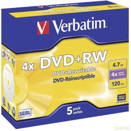 Dvd+Rw 4 7gb 4x Conf.5 S