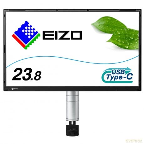Eizo 60.5cm (23,8) Flt 16:09 2xusb-C Ips Mit Schw