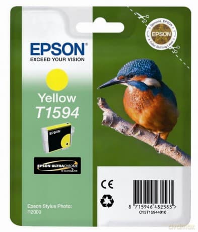 Epson T1594 - Print Cartridge - 1 X Yellow