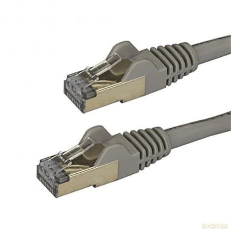 Gray Cat 6a Network Cable - Stp