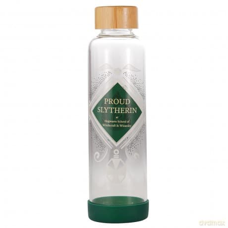 Harry Potter: Half Moon Bay - Proud Slytherin (Water Bottle Glass 500 Ml / Bottiglia Vetro)