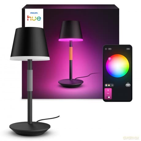 Hue Go Lamp Tavolo Ric Nera Wireles