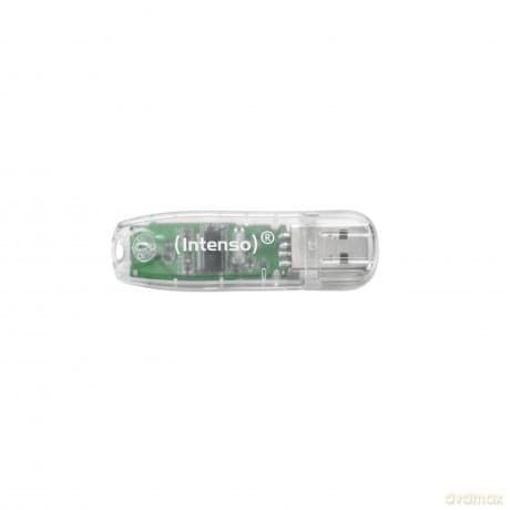 Intenso Usb Stick Rainbow 32gb 2.0 Transparent