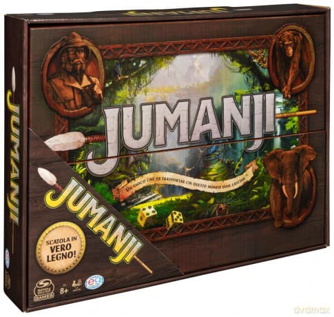Jumanji Il Gioco in Legno