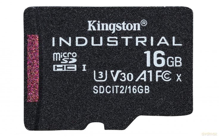 Kingston 16gb Microsdhc Industrial C10 A1 Pslc Card Single Pack W/O Adapter