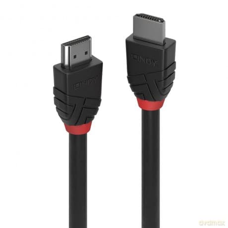 Lindy Hdmi Kabel 8k60hz, Black Line 0,5m