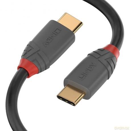 Lindy Usb 3.1 Kabel Typ C/C 5a Pd Anthra Line M/M