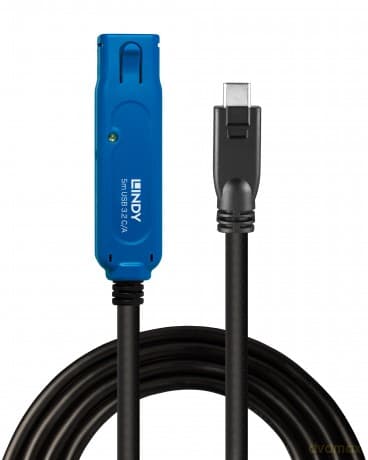 Lindy Usb 3.2 Gen 1 Ca AktivverläNgerung Pro 5m