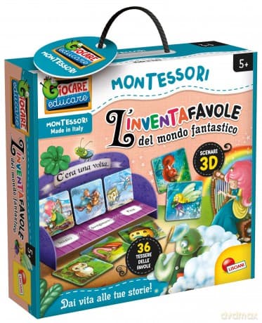 Lisciani: Montessori - L'Inventafavole Del Mondo Fantastico