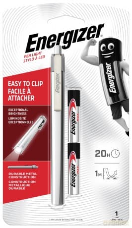 Metal Penlight 35 Lumens 2aaa