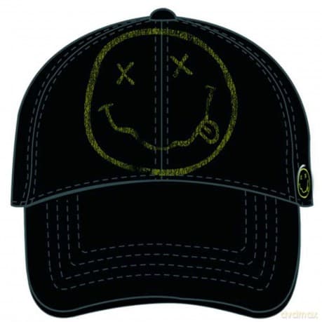 Nirvana Men's Baseball Cap: Smiley