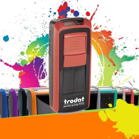 Pocket Printy 9512 Nero/Rosso Fuoco