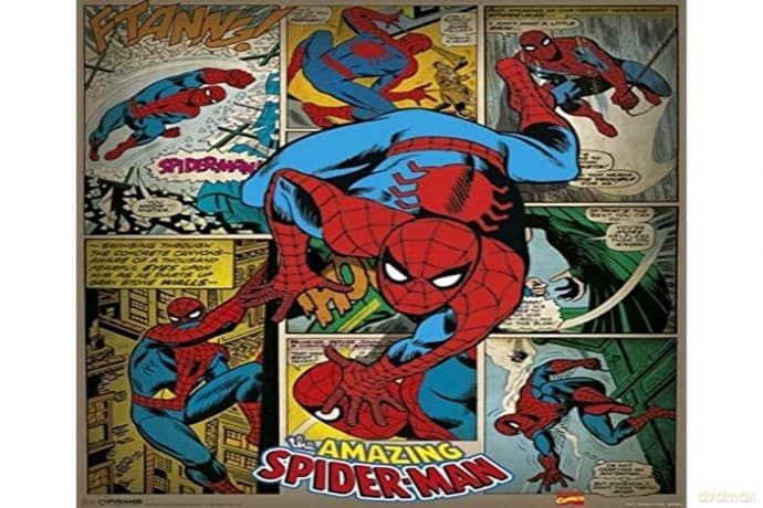 Poster Marvel Comics Spider-Man Retro, 40 X 50 Cm