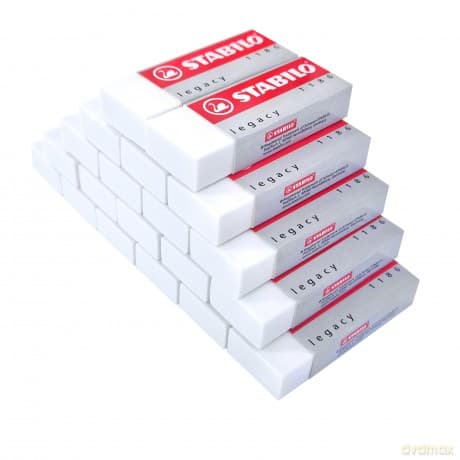 Scatola 20 Pz - Stabilo Gomme Legacy