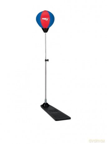 Sport1: Punching Ball Con Pedana, Guantoni E Pompa Altezza 90-125 Cm.