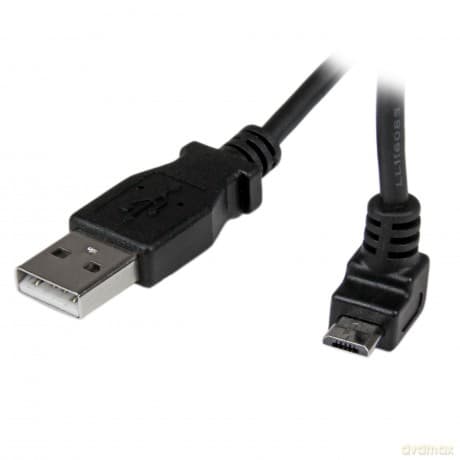 Startech 2m Micro Usb Cable Cord - Black