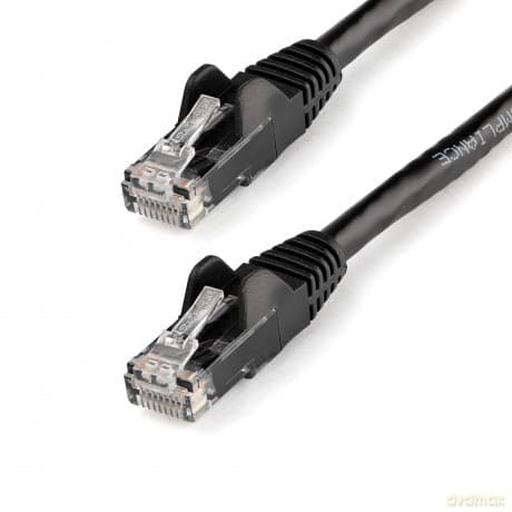 Startech.Com 1.5 M Cat6 Cable - Black Patch Cord -