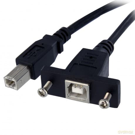 Startech.Com 3 Ft Usb B Auf B Blendenmontage Kabel - Bu/St - Usb Verl?Ngerungskabel - Einbaubuchsen Kabel Verl?Ngerung