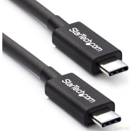 Startech.Com Thunderbolt 3 Cable ? 40gbps ? Daisy Chainable ? Passive ? Usb C Cable ? Usb-C Thunderbolt To Thunderbolt Cable