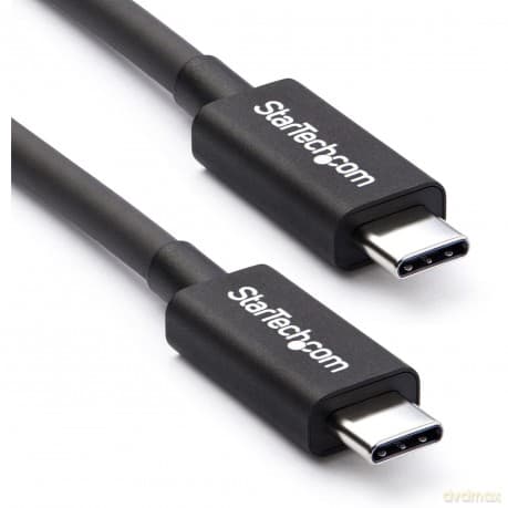 Startech.Com Thunderbolt 3 Cable ? 6 Ft / 2m ? 4k 60hz ? 20gbps ? Usb C To Usb C Cable ? Thunderbolt 3 Usb Type C Charger Cable