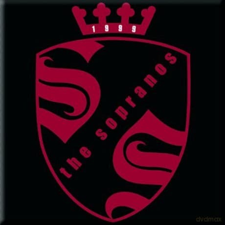 The Sopranos Fridge Magnet: Crest Logo