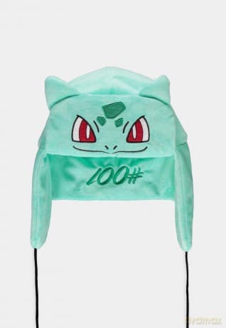Trapper Hat Pokemon Bulbasaur Plush 58cm
