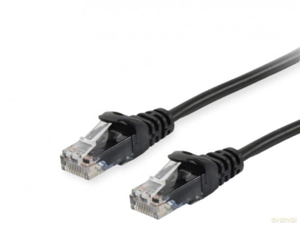 U/Utp C6 Patchcable 1 0m Black