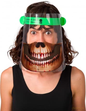 Visiera Protettiva In Pet Certificata Ce - Scheletro