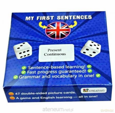 Moje pierwsze zdania po angielsku PRESENT CONTINUS