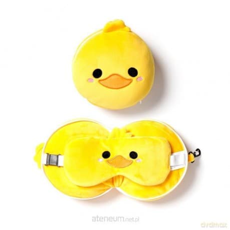 Poduszka podróżna i maska na oczy Kaczka Adoramals