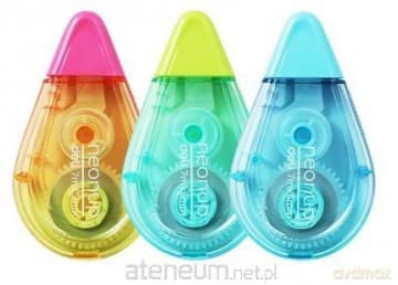 Korektor w taśmie 5mmx7m Neonu mix