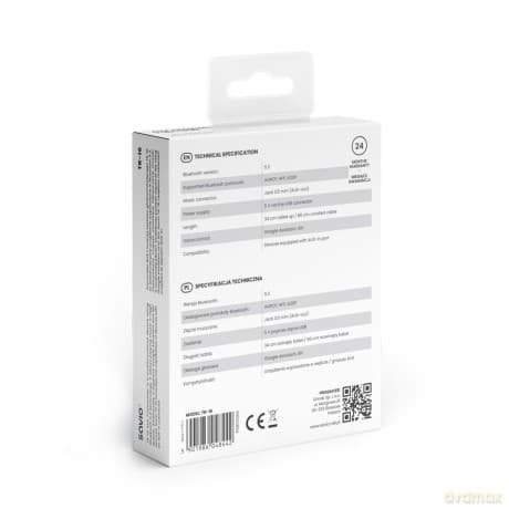 Adapter transmiter AUX z bluetooth 5.3, funkcja zestawu głośnomówiącego, TR-16