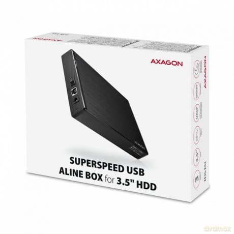 EE35-XA3 Obudowa zewnętrzna aluminiowa, USB 3.2 Gen 1 SATA 3G 3.5"