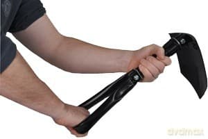 FPL 4001 Saperka składana, Uchwyt ze stali