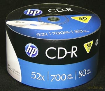HP CD-R 52x 700MB 50P CRE00070-3 69300