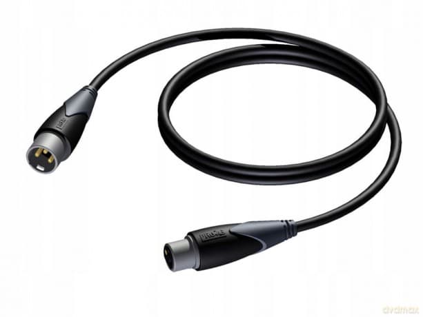 Kabel XLR Męski - XLR Żeński 3 m - CLA901/3