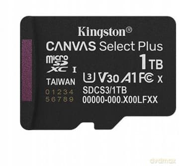 Karta pamięci microSD 1TB Canvas Select+ G3 150MB/s