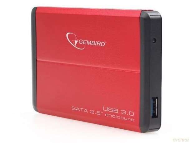Kieszeń zewnętrzna HDD 2.5'' Sata USB 3.0 Red