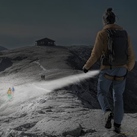 Latarka turystyczna led flx300 300lm 150m