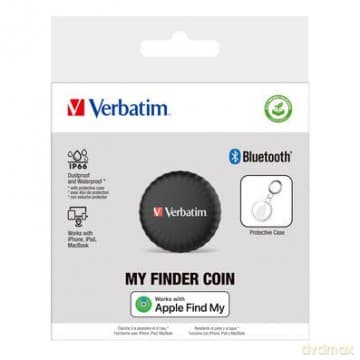Lokalizator My Finder Coin, 32133 BT 5.2, NFC Czarny