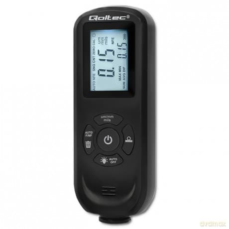 Miernik grubości lakieru z podświetlanym bocznym wyświetlaczem LCD | 0 ~ 2000um