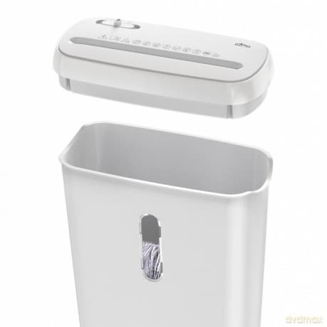 Niszczarka dokumentów, folii i kart kredytowych WHITE SHREDDER MT223