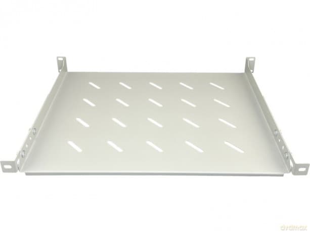 Półka stała 19 cali 1U głębokość 350mm Szara