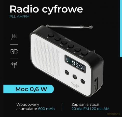 Radio cyfrowe PLL AD1907