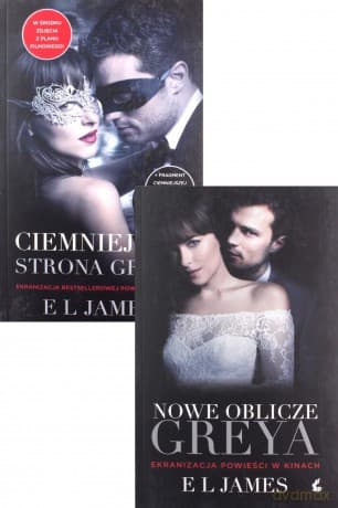 Ciemniejsza strona Greya + Nowe Oblicze Greya - E L James Pakiet