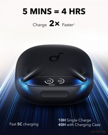 Słuchawki bezprzewodowe Soundcore Liberty 4 PRO Bluetooth czarne