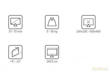 Stojak mobilny FL50-540BL1