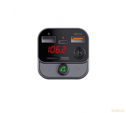 Transmiter samochodowy FM MP3 z funkcją BT,USB LCD FM-84B QC3.0
