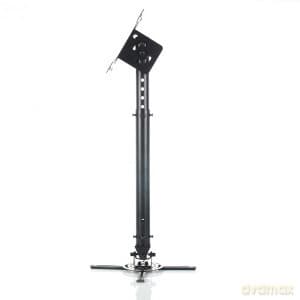 Uchwyt podwieszany 45-76cm do projektora P-107B 15KG Czarny